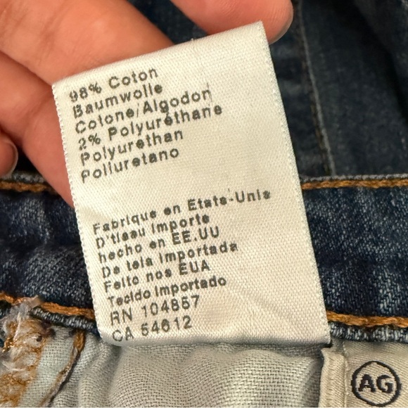 Alexa Chung x AG Brianna Dark Wash Jeans - 27 - Picture 5 of 8